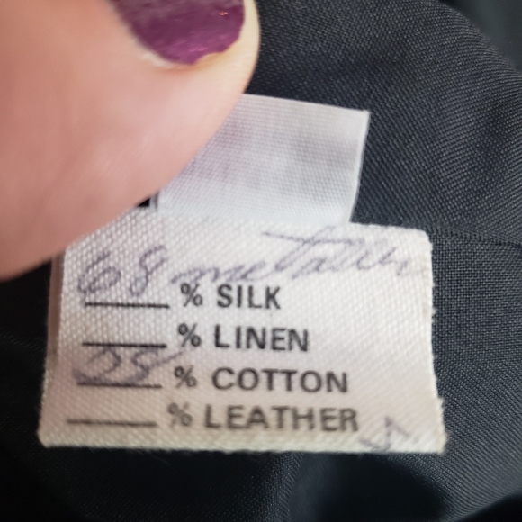 Vtg Bronze Metallic Brocade Sequins Cocktail Dress - Picture 6 of 13